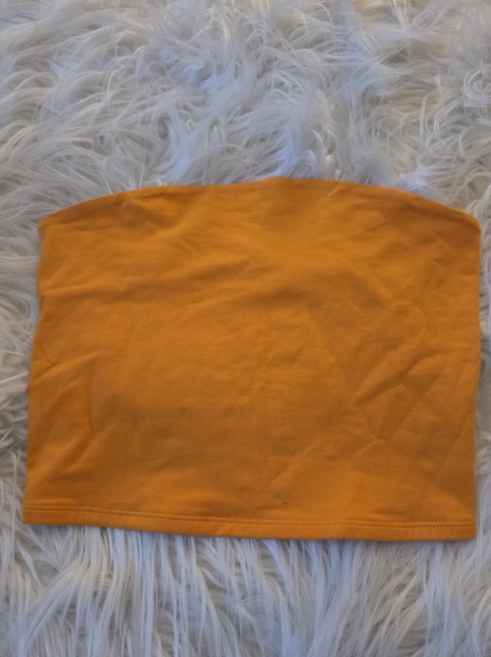 Garage Goldenrod Color Strapless Tube Top